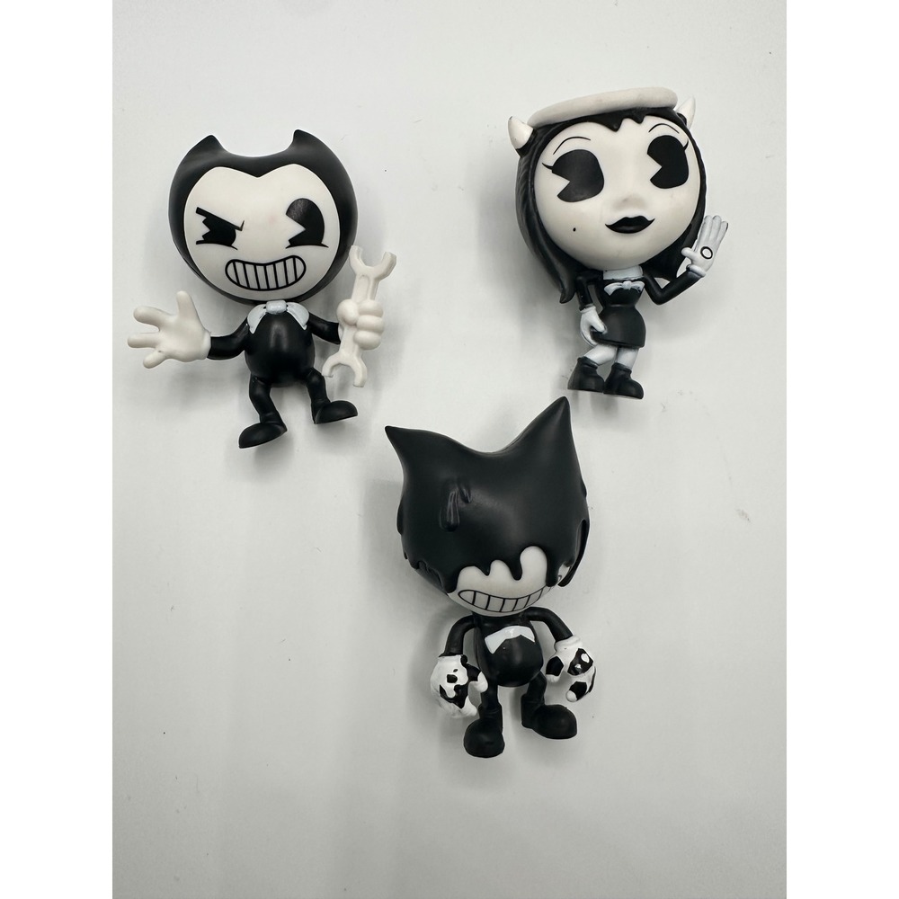 Bendy and the Ink Machine PhatMojo Vinyl Figure Lot Bendy Alice Angel Ink Bendy